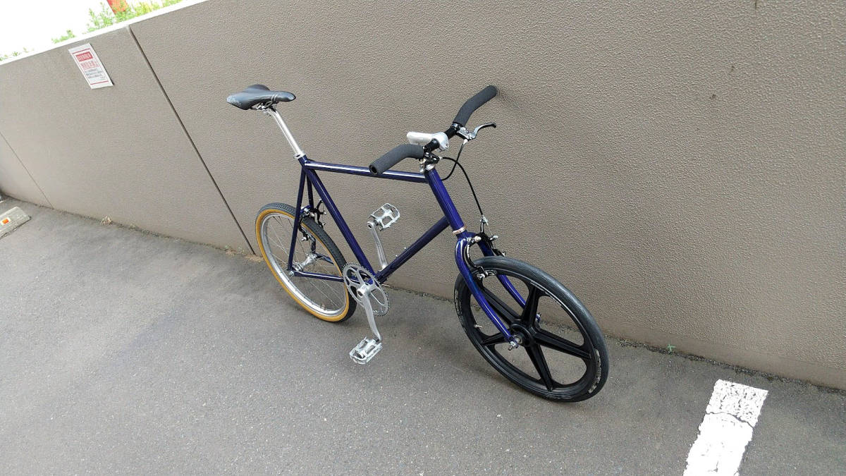 札幌 20インチ 451 ミニベロ 小径車 シングルスピード 自転車 BMX-