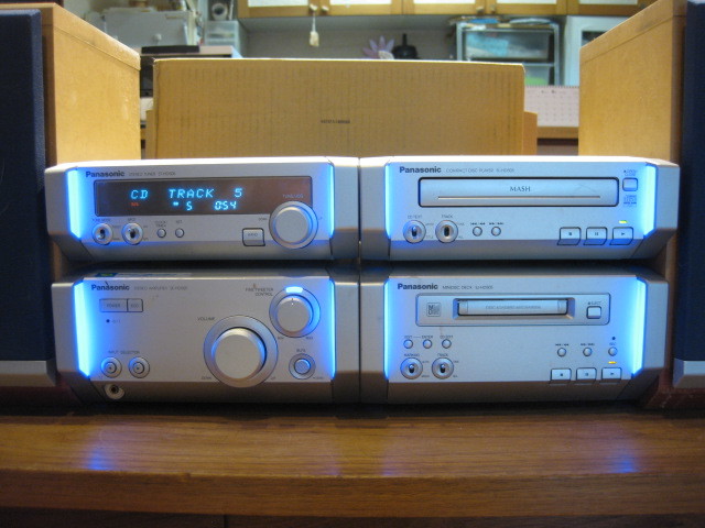 f365 ジャンク Panasonic オーディオ ミニコンポ SC-HD505MD SE- ST