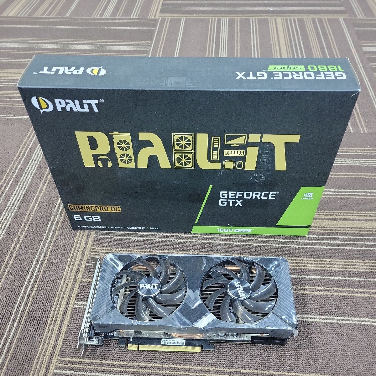 動作確認済】Palit GAMINGPRO OC Nvidia GeForce 1660 super【完全売切/次回出品予定未定】P00315 -  JChere雅虎拍卖代购