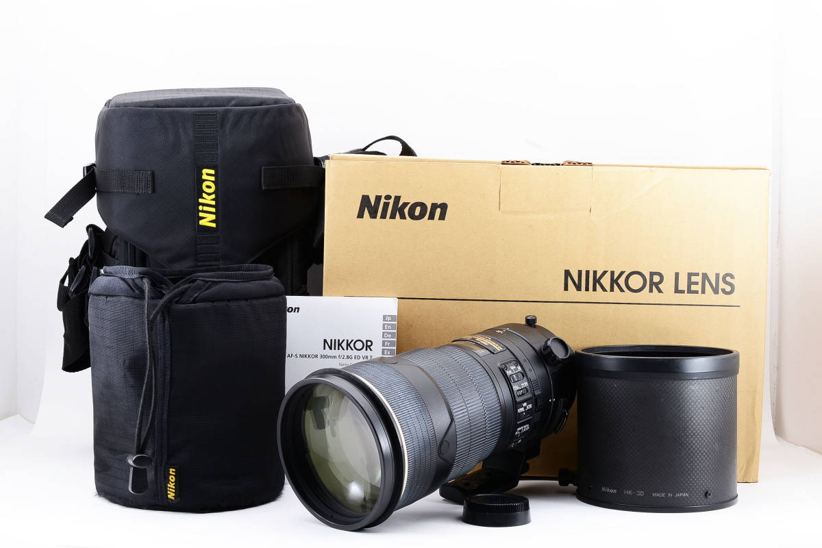 7/8限定値下げ!動作品!NIKON ニコンAF-S NIKKOR 300mm F2.8G ED VR