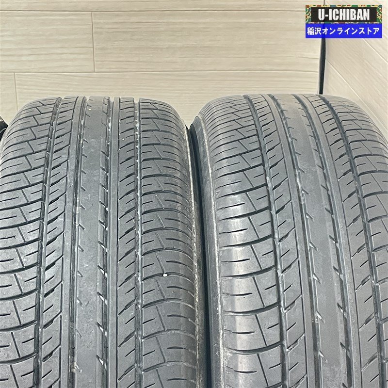 215/55R17 トヨタ 18 マジェスタ 純正 7-17+45 5H114.3 ヨコハマ ｄB E750 17インチ 4本セット 009k_画像10