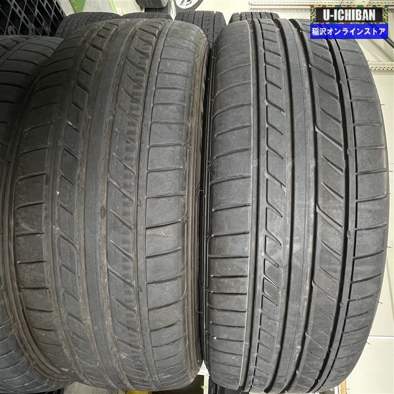 215/55R17 マジェスタ クラウン 等 トヨタ 純正 7-17+45 5H114.3 グッドイヤー イーグルLS EXE 17インチ 4本セット 009k_画像9