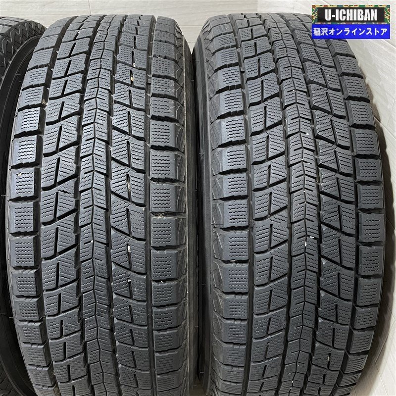 225/65R17 CX-5 CX-8 等 アクセルフォー 7-17+48 5H114.3 ダンロップ SJ8 17インチ 4本セット 009k_画像10