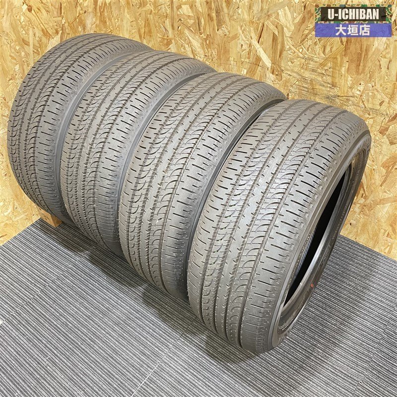新車外し ヨコハマ ジオランダーSUV 225/55R18 イボ付き タイヤ 4本