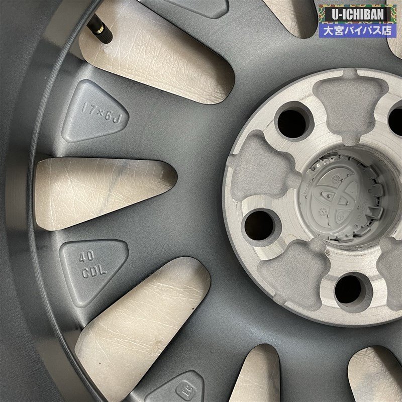新車外し 美品 90系 ノア / ヴォクシー 純正アルミホイール 17 新車外し 美品 90系 ノア / ヴォクシー 純正アルミホイール 17