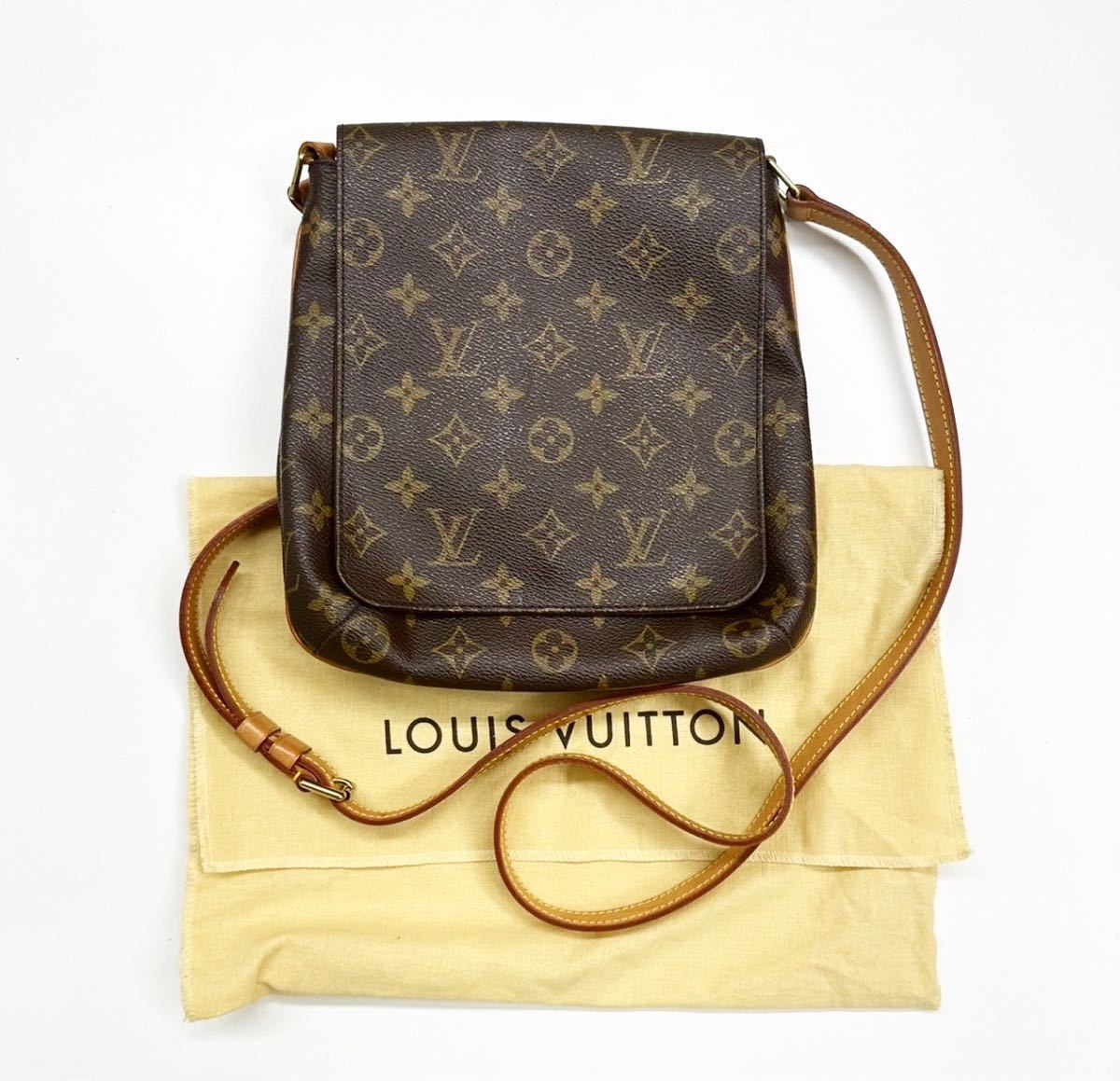 LOUIS VUITTON ルイヴィトン モノグラム ミュゼット サルサ ロング M51387 ショルダー バッグ モノグラム ロングストラップ LV ブラウン