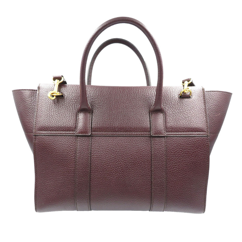 大好き 2WAY ベイズウォーター マルベリー 美品 レザー Mulberry 0013