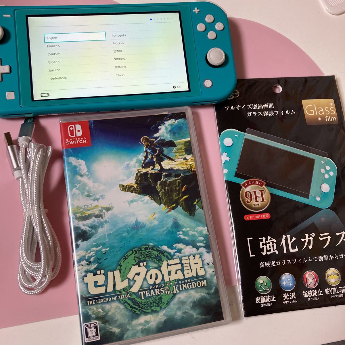 美品】Nintendo Switch Lite ターコイズ 新品未開封ゼルダ付き☆｜代購幫