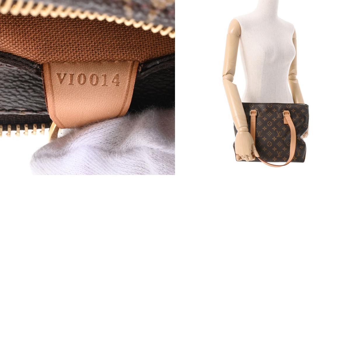 LOUIS VUITTON ルイヴィトン モノグラム カバピアノ ブラウン M51148