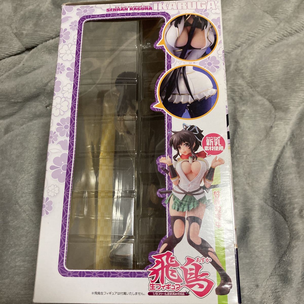 閃乱カグラ 新乳素材使用 斑鳩 生フィギュア 1/8 完成品フィギュア