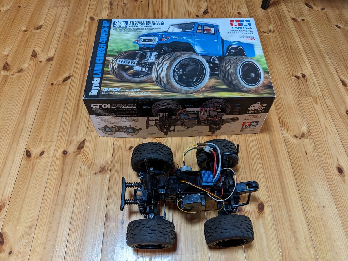 タミヤ 1/12 電動RCカーシリーズ No.589 トヨタ ランドクルーザー 40