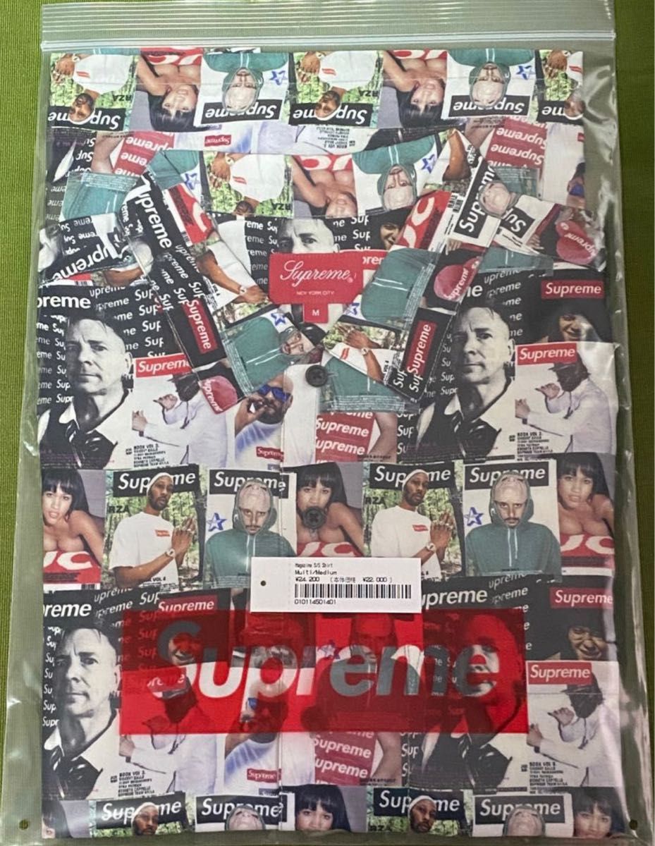 supreme Magazine S/S Shirt Multicolor Mサイズ｜Yahoo!フリマ（旧 