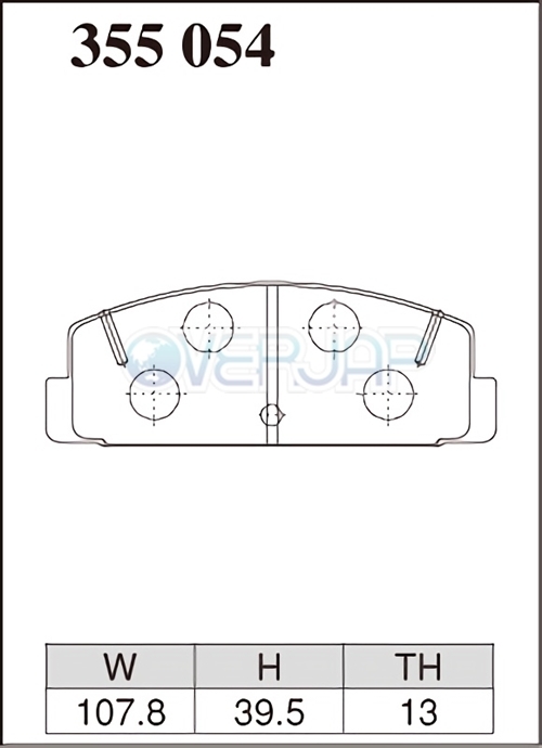 Z355054 DIXCEL Zタイプ ブレーキパッド リヤ用 マツダ RX-7 FC3S/FC3C 1985/10～91/11 654X2_画像2