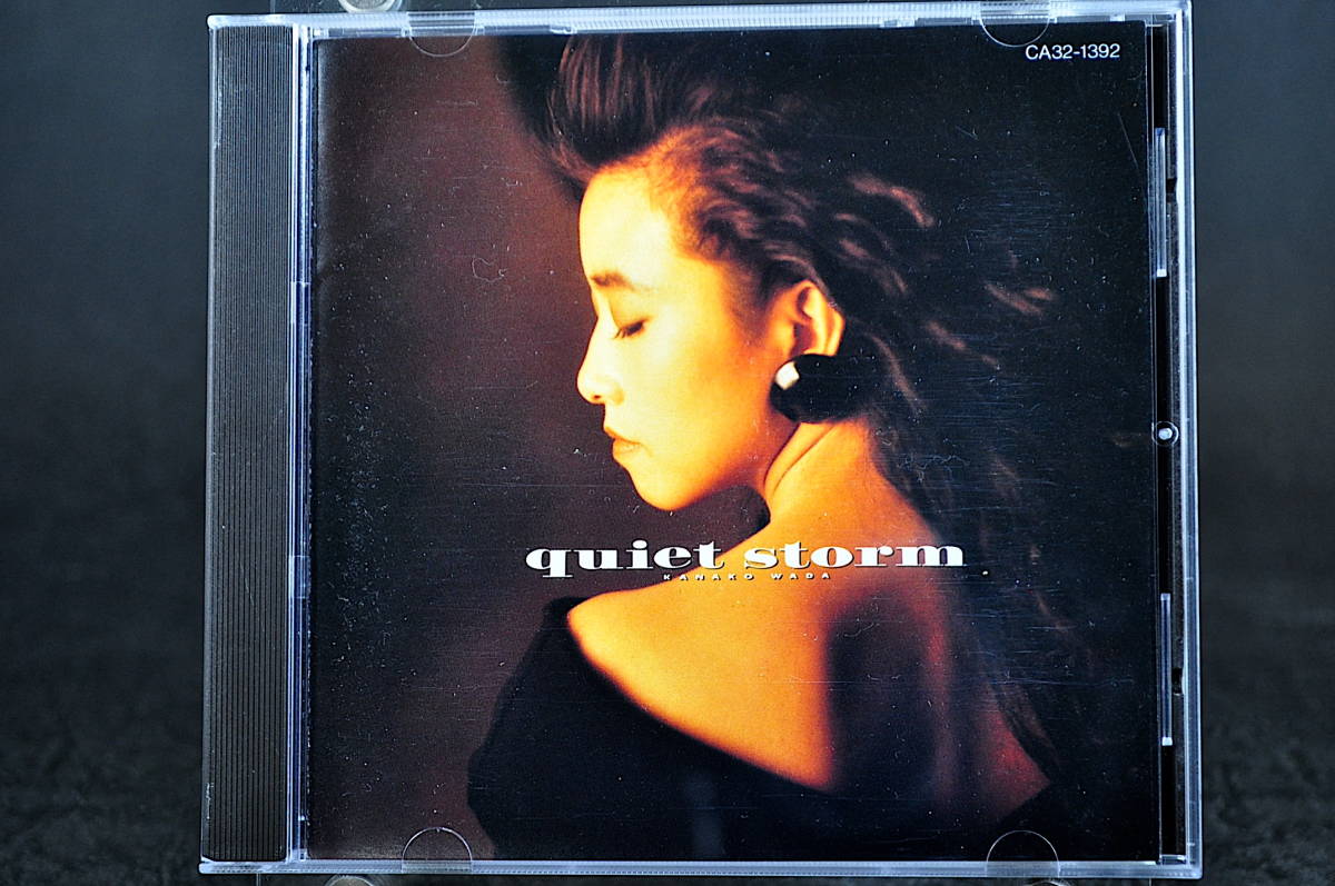 ◎ CD 旧規格 87年盤 和田加奈子 QUIET STORM クワイエット ストーム 美品中古_画像1