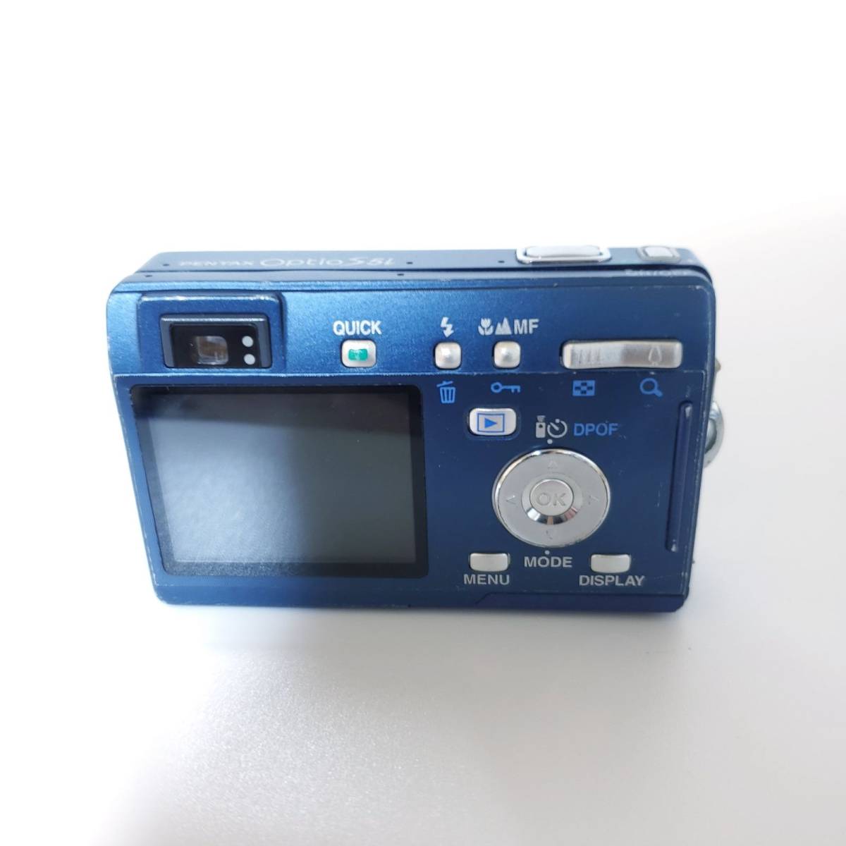 動作確認済】ペンタックス オプティオ PENTAX Optio S5i ブルー 動作確認済】ペンタックス オプティオ PENTAX Optio S5i ブルー