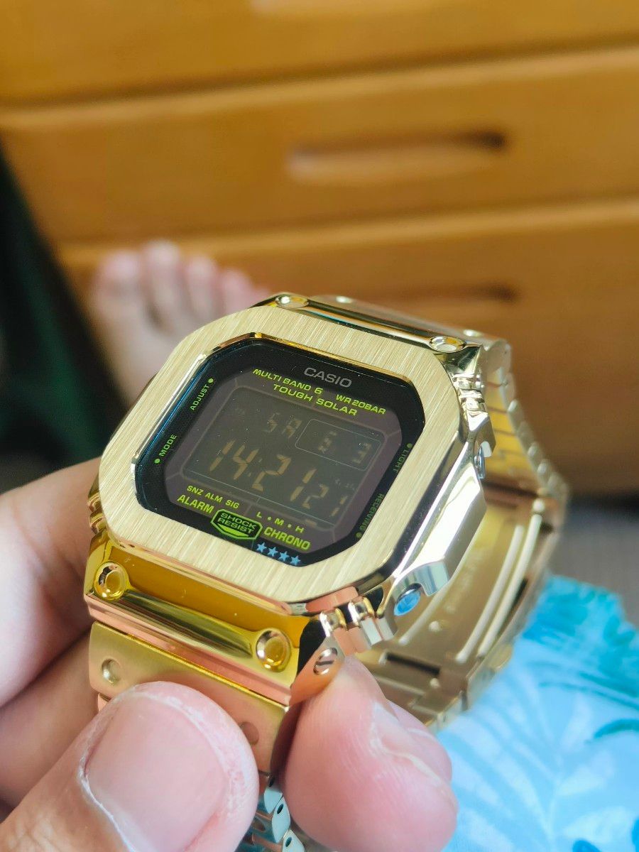 G-SHOCK GW-M5610 multiband6 電波ソーラー フルメタル ゴールド G-SHOCK GW-M5610 multiband6 電波ソーラー フルメタル ゴールド