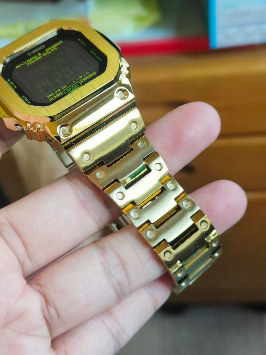 G-SHOCK GW-M5610 multiband6 電波ソーラー フルメタル ゴールド G-SHOCK GW-M5610 multiband6 電波ソーラー フルメタル ゴールド