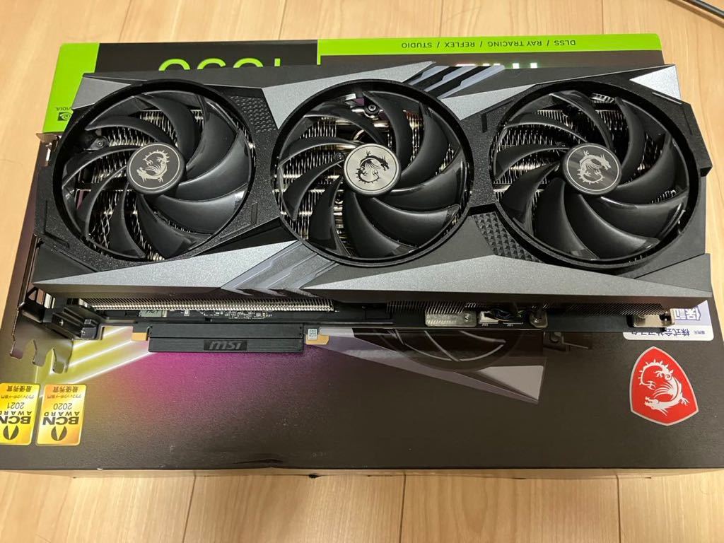 中古美品 msi GeForce RTX 4090 GAMING X TRIO 24G|Yahoo 中古美品 msi GeForce RTX 4090 GAMING X TRIO 24G|Yahoo