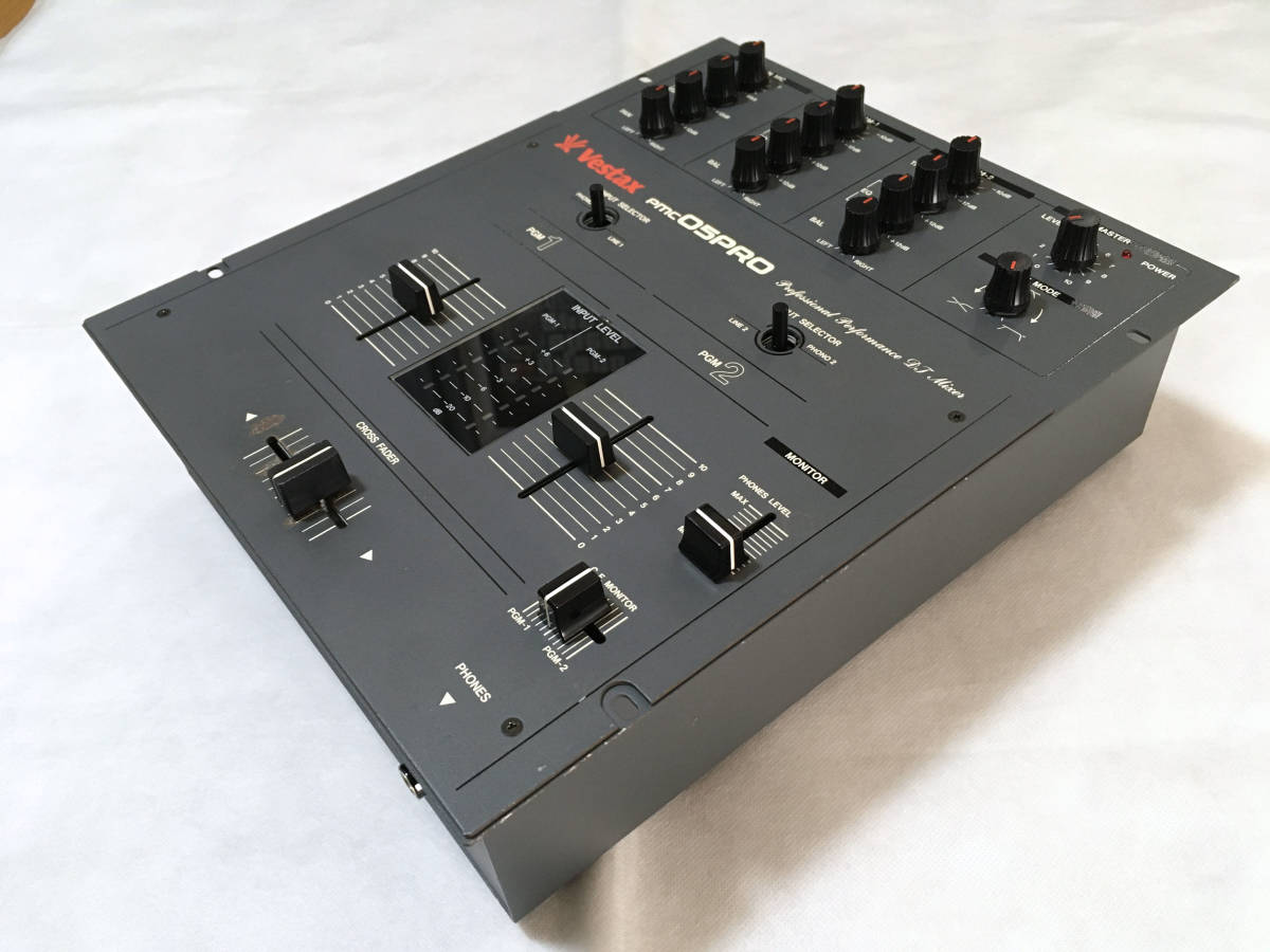 Vestax PMC-05PRO 日本製 初期型グレー DJミキサー | radiodoctor.com.au