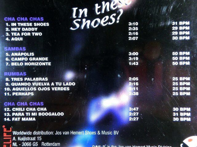 In These Shoes 【社交ダンス音楽ＣＤ】♪N556_画像4