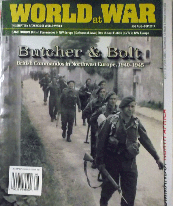 DG/WORLD AT WAR NO.55/BUTCHER&BOLT,BRITISH COMMANDOS IN NORTHWEST EUROPE,1940-1945/駒未切断/日本語訳無し