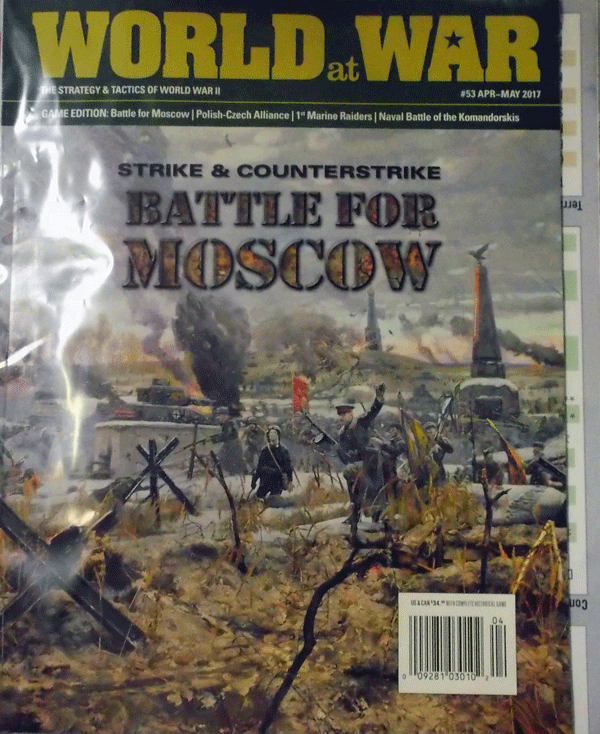 DG/WORLD AT WAR NO.53/BATTLE FOR MOSCOW,STRIKE&COUNTERSTRIKE/駒未切断/日本語訳無し