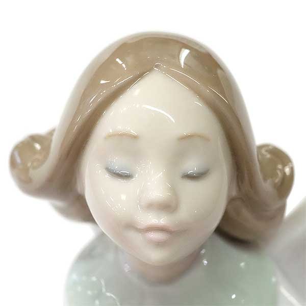 【送料無料】【本物】希少★LLADRO★リヤドロ★天使の願い★6788★陶器★天使シリーズ★絶版★女の子★インテリア★置物★フィギュリン★_画像7