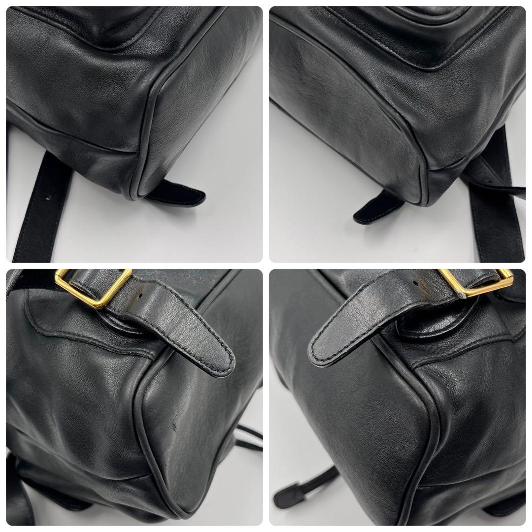 極美品】GUCCI グッチ リュック バックパック バンブー 竹 ターン