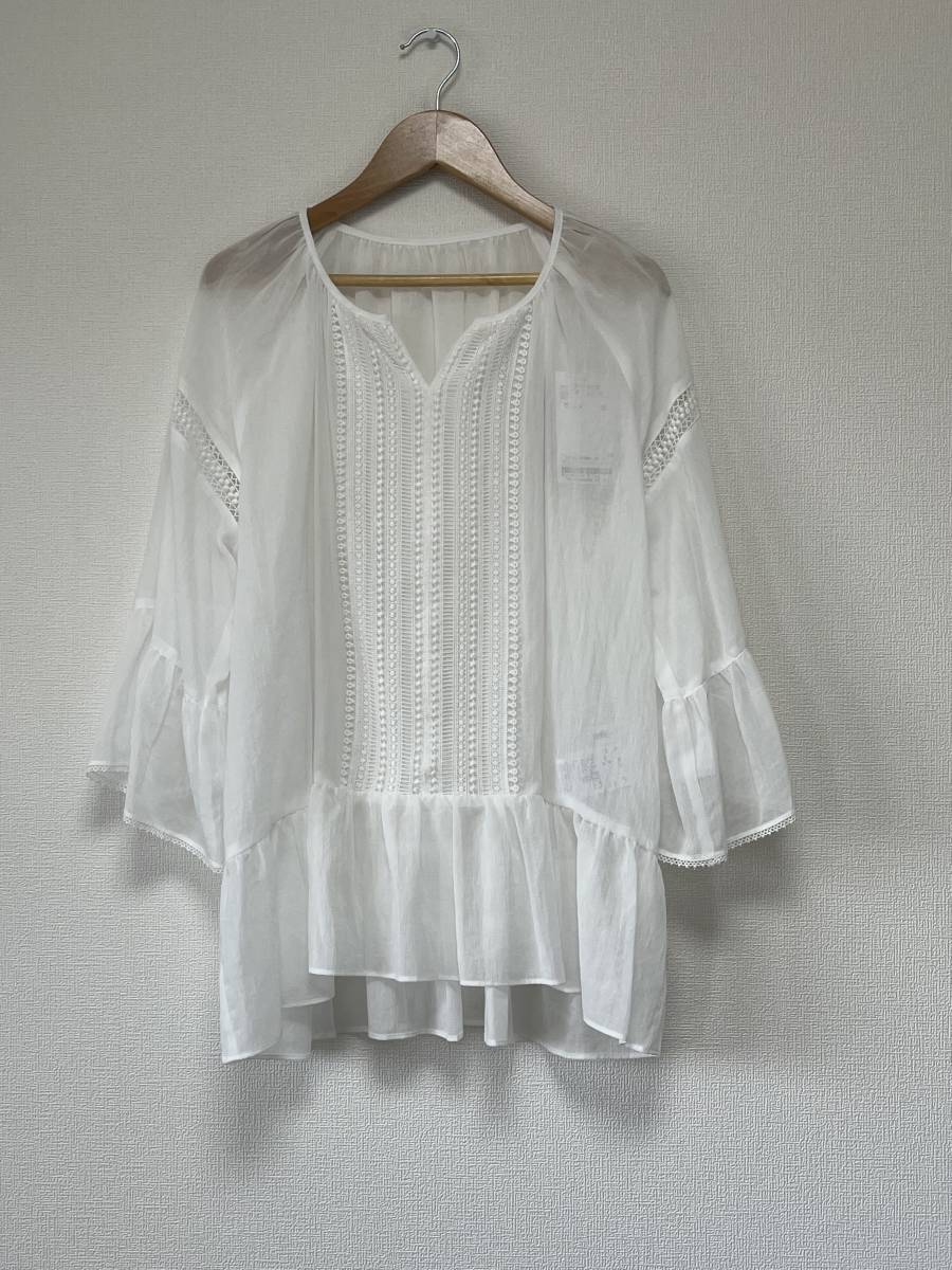 最大75%OFFクーポン PINORE レース ブラウス sonrimexpolanco.com
