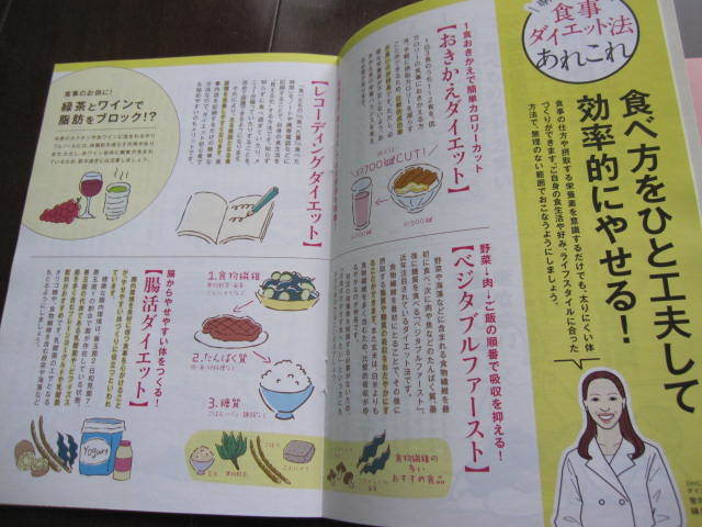  новый товар * не продается диета поддержка BOOK* диета читатель *... еда . person 3 шт. комплект DHC Nikkei u- man дополнение 2018 год 