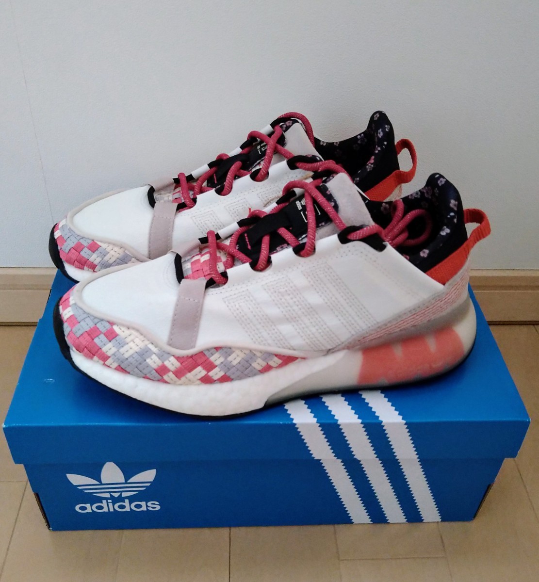 adidas Originals ZX 2K BOOST PURE Hanami/Sakura 23.5cm GV7492 アディダス オリジナルス ZX 2K ブースト ピュア 花見 桜 さくら ピンク