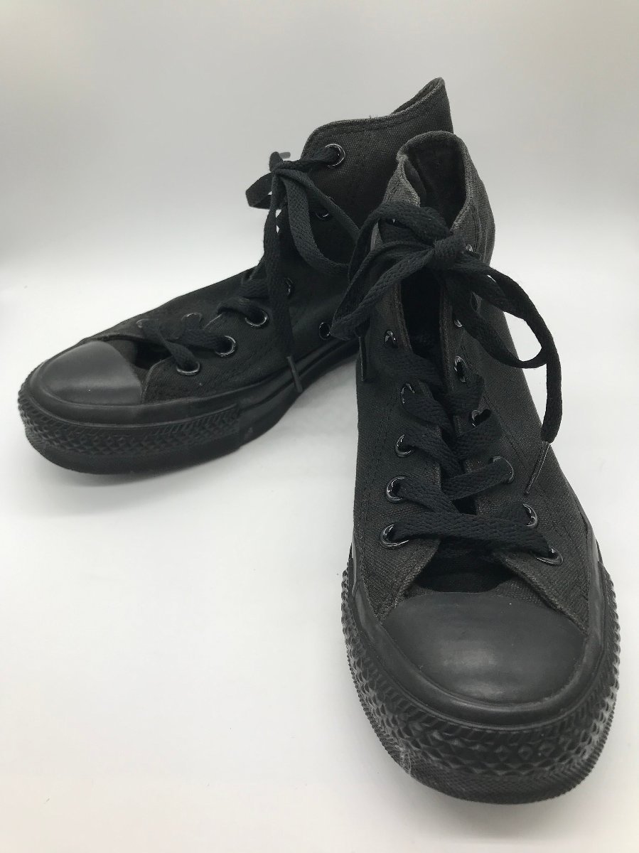 ■【YS-1】 コンバース CONVERSE スニーカー ■ ハイカット 黒 ブラック系 23.5cm 【同梱可能商品】K■_画像1