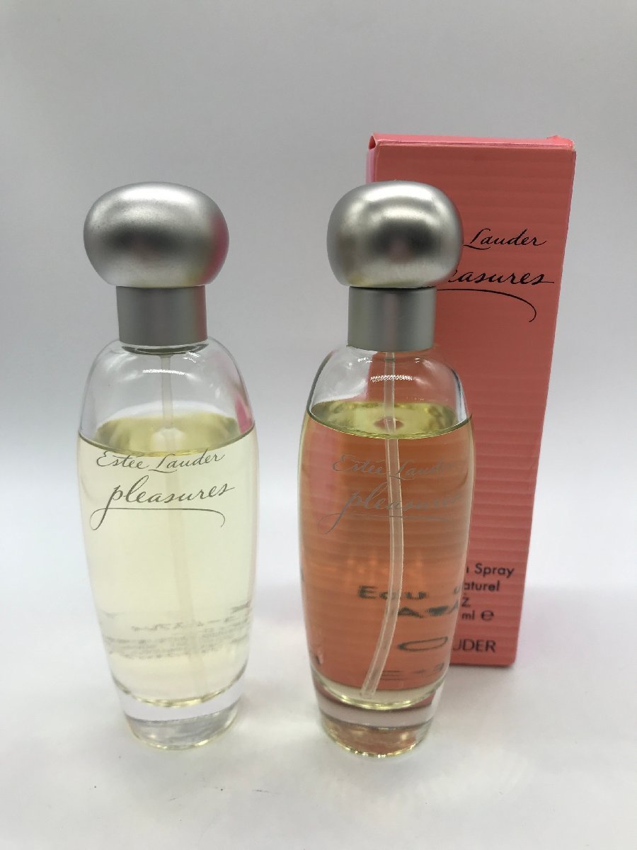 ■【YS-1】 香水 ■ エスティローダー Estee Lauder プレジャーズ オードパルファム 50ml ■ Pleasures EDP 2本セット 【同梱可能商品】K_画像1