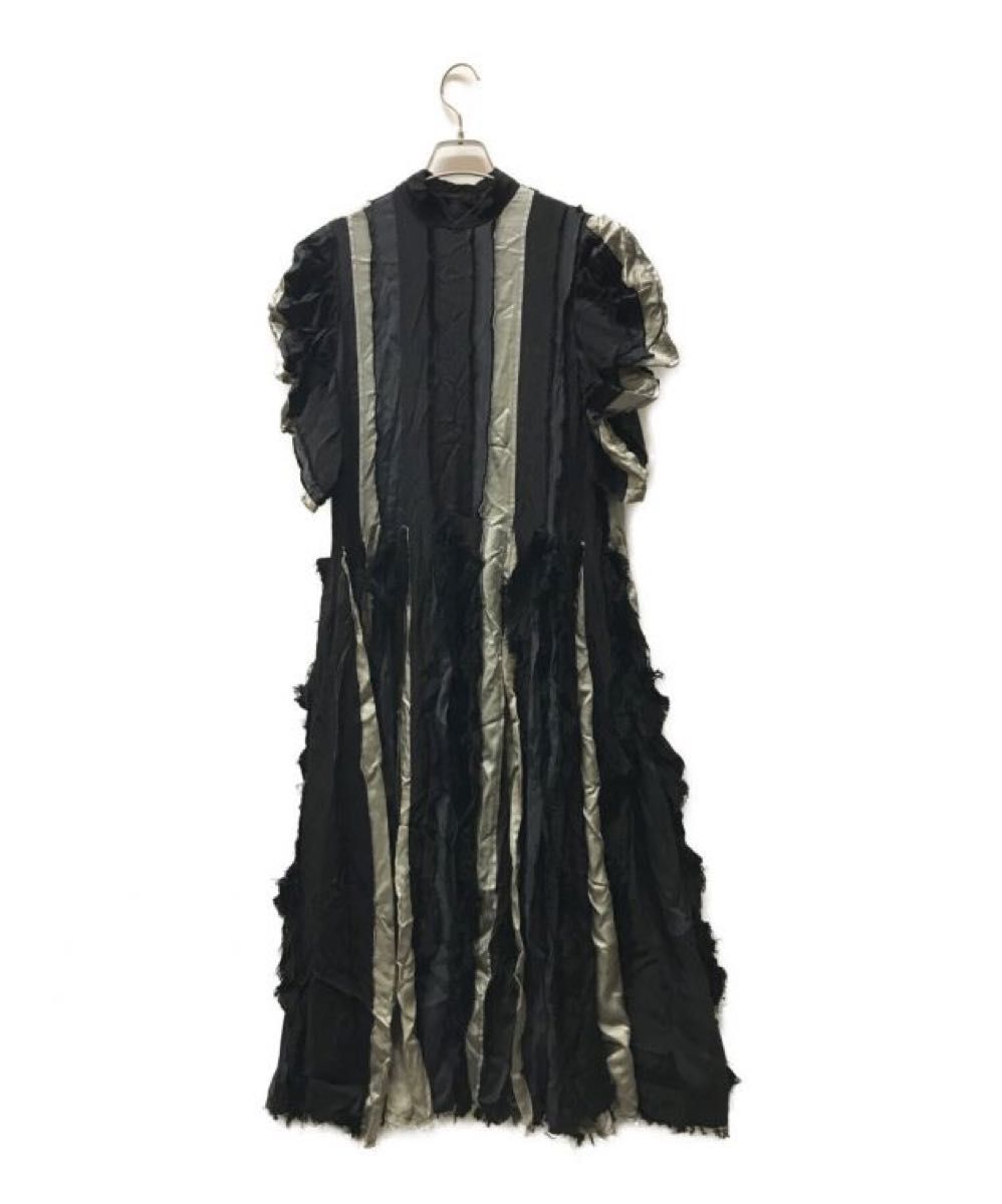 TOGA PULLA PATCHWORK STRIPE DRESS/パッチワークドレスワンピース