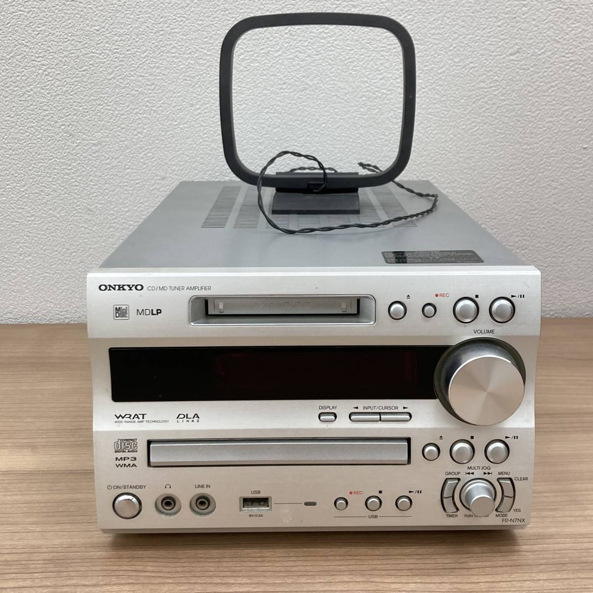 ONKYO/音響】FR-N7NX コンポ/D-N7NX スピーカー オーディオ/ラジオ/MD