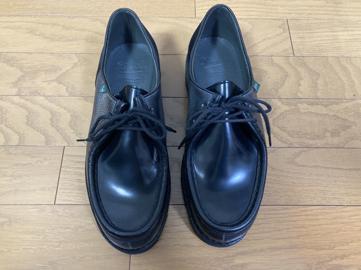 ほぼ新品 paraboot パラブーツ ミカエル MICHAEL 40サイズ レザー 靴 ブーツ フランス製_画像2