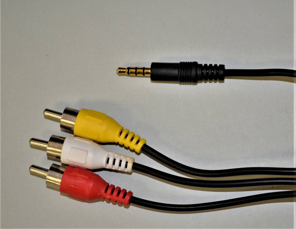  free shipping *RCA(3P)=3.5mm(4P) conversion code 3m* special price sale -