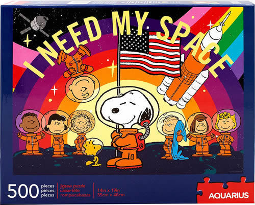 Peanuts（ピーナッツ）Snoopy (スヌーピー) in Space 500ピース ジグソーパズル_画像2