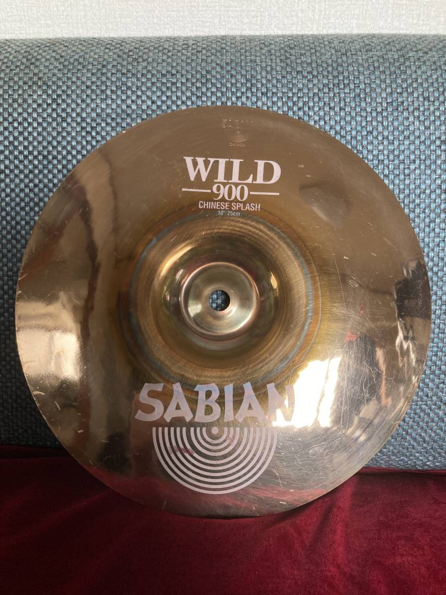 SABIAN WILD900 Chinese Splash 10インチ 260g_画像1