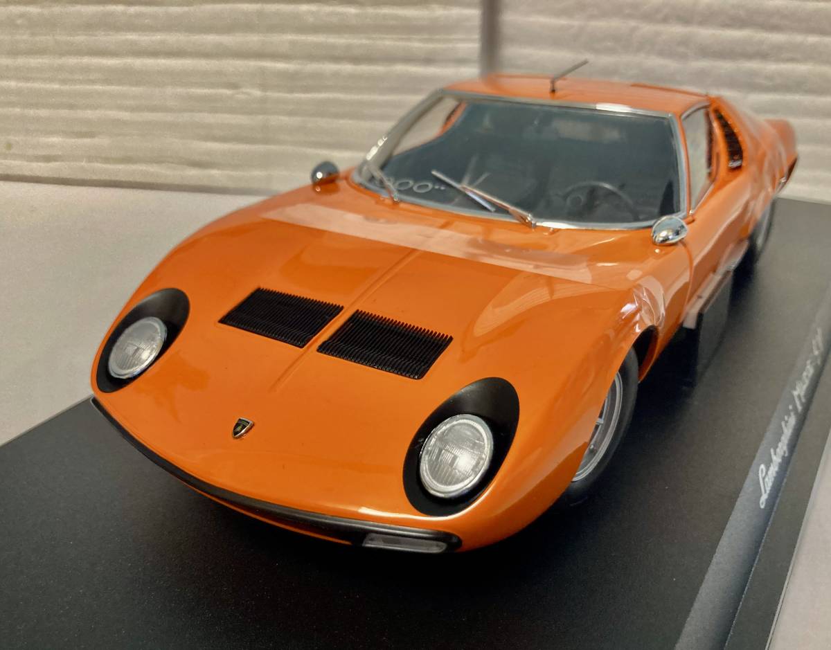 京商 1/18 ランボルギーニミウラP400SV オレンジ | www.navistar.ind.br