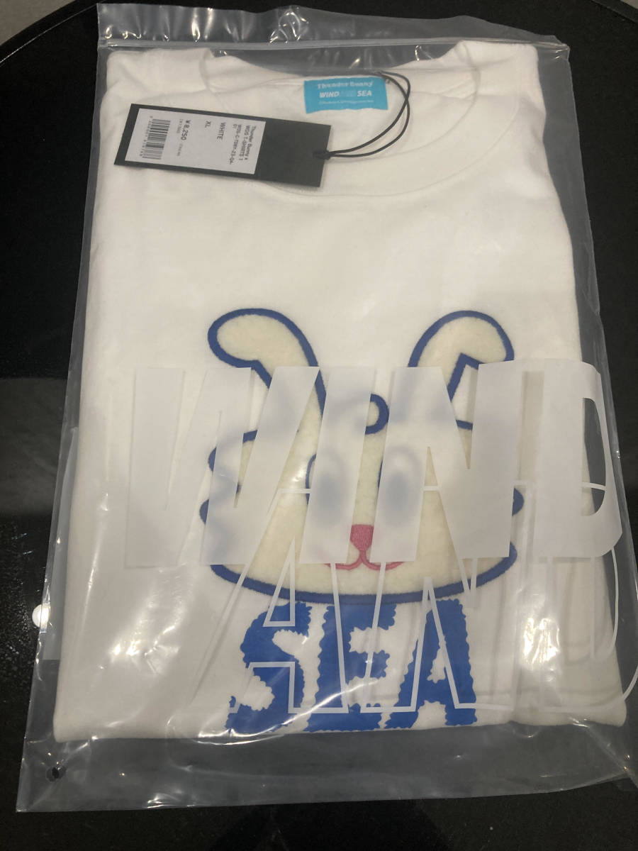 直売純正 新品/送料無料 白 Tシャ Thunder Bunny WIND AND SEA Mサイズ
