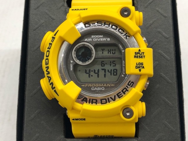 超美品の YELLOW IN MEN フロッグマン FROGMAN Gショック G-SHOCK