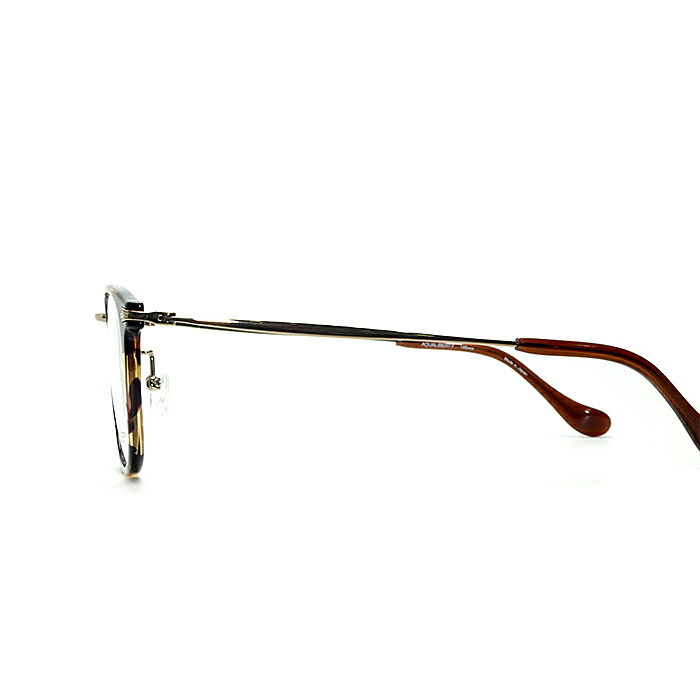 【度付きレンズ込み】AQUALIBERTY .AQ22518 DA (デミアンバー) 日本製 アクアリバティー 眼鏡 めがね 伊達眼鏡_画像3