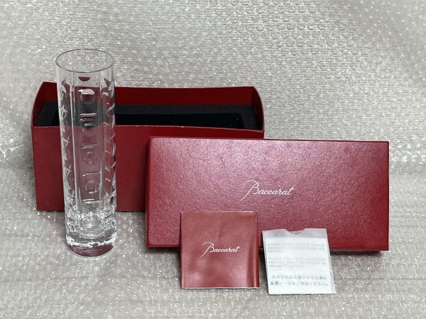 ▽箱汚れ等あり ☆ Baccarat ☆ バカラ エキノックス フラワーベース