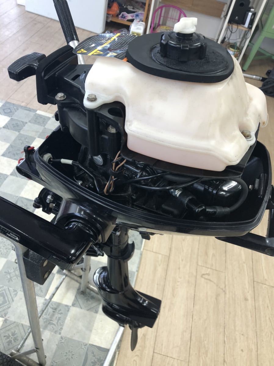 トーハツ 2馬力船外機 令和2年1月製造分 中古現状 トーハツ 2馬力船外機 令和2年1月製造分 中古現状