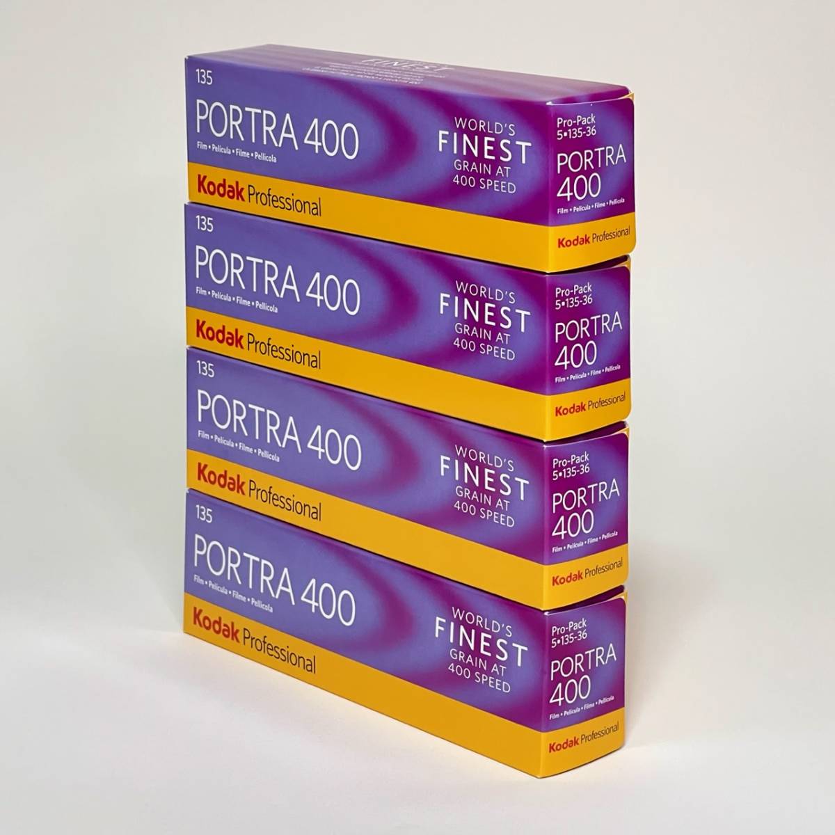 Kodak PORTRA400 135-36 5本パックx 4箱(20本) 期限2025年2月