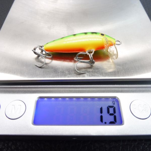 611915 美品 ラパラ フローティング F-3 RAPALA Ｆ－３ オールドラパラ トラウト 渓流 管釣り カウントダウン？_画像10