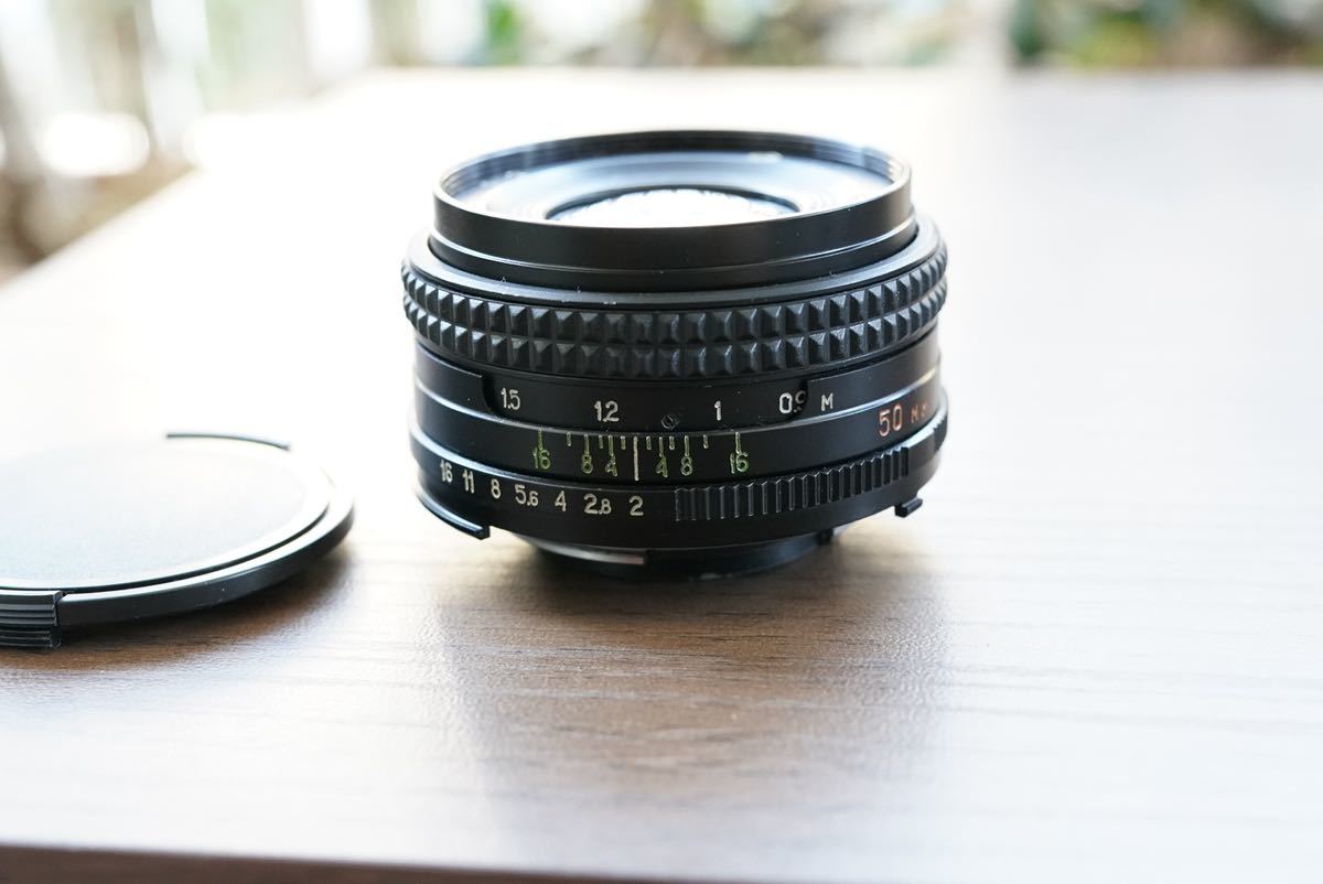 極美品 分解清掃済み Helios-81 50mm f2 ニコンFマウント ヘリオス