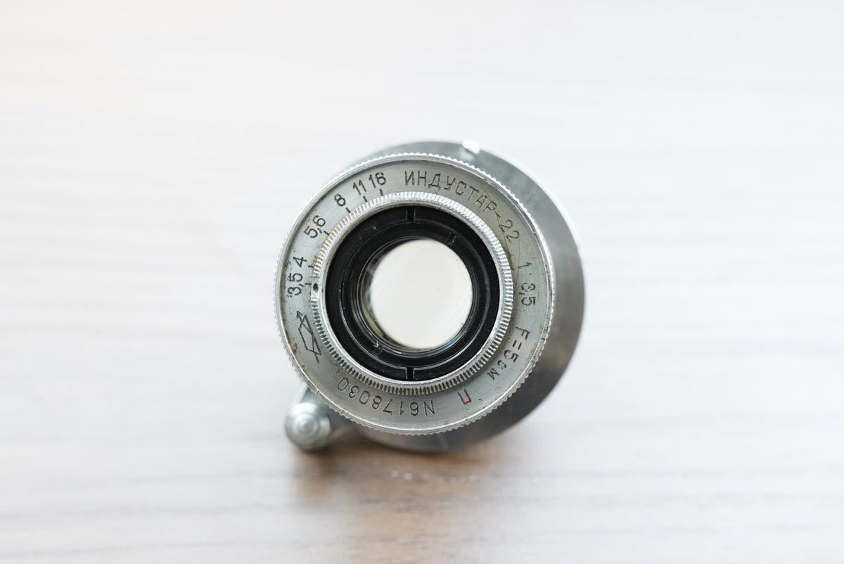 分解清掃済 沈胴型 Industar-22 50mm f3 5 KMZ M39 L39 ライカL 分解清掃済 沈胴型 Industar-22 50mm f3 5 KMZ M39 L39 ライカL