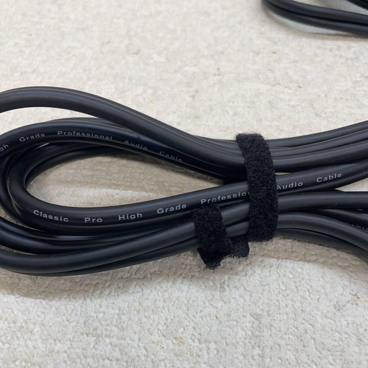 E1-3）CLASSIC PRO　High Grade Professional Audio Cable RCAケーブル　長さ2m 2本　（27）_画像4